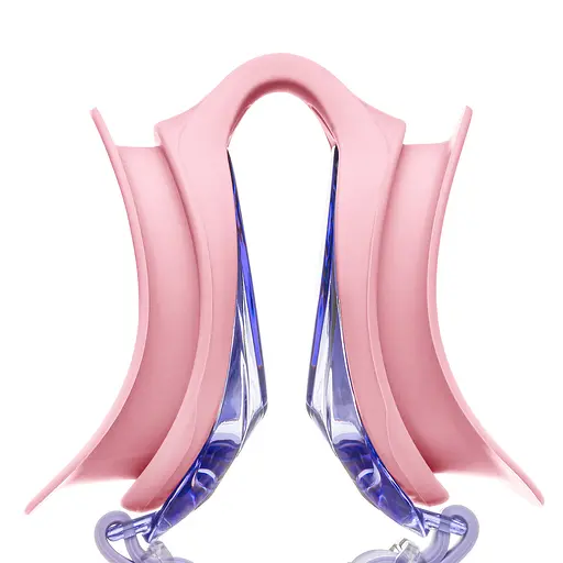 Дитячі окуляри для плавання Renvo Ertan JR Anti-fog Рожевий Фіолетовий OSFM (1SG120-0504) - фото 3