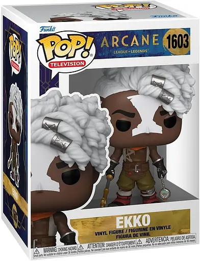 Фігурка Funko Pop Аркейн Екко Arcane Ekko 10 см FP A E 1603 - фото 3