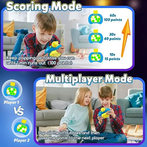 Іграшка Pop Ball Fidget It Bubble Sensory Fidget Toy - фото 3