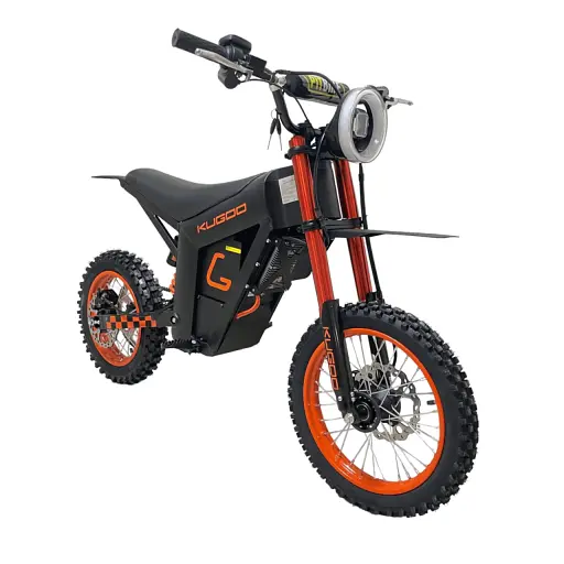 Питбайк Kugoo Wish 01 | Черный | С усиленной рамой и амортизационной вилкой - фото 1