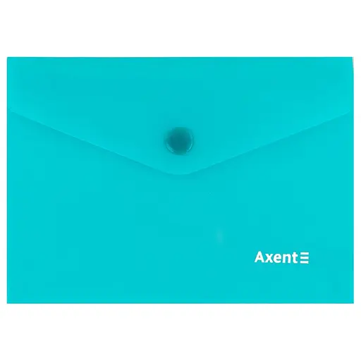 Папка-конверт на кнопці Axent Pastelini А6 бірюзова (1414-21-A)