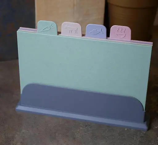 Набір обробних дошок Bohmann BH 02-528 на підставці 4 шт. - фото 3