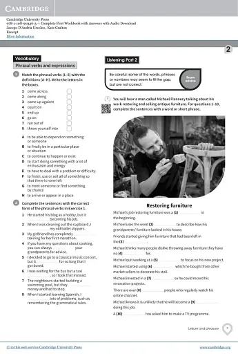 Complete First. Workbook with answers and Downloadable Audio - фото 7