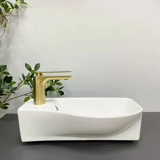 Умивальник VBI Fermo R white підвісний VBI-015606, Білий - фото 1