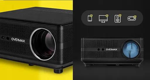 Проектор Overmax Multipic 6.1 smart Wi-Fi FullHD 4K Android 7000 лм - фото 5