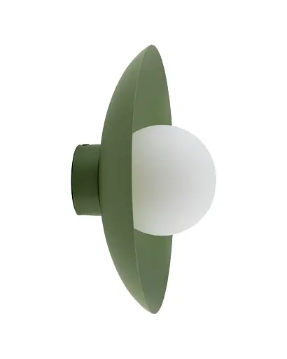 Бра, настенный светильник TK Lighting 10935 Slate G9 1x8W IP20 зеленый - фото 1