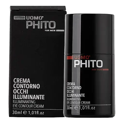 Підтягуючий крем для контуру очей для чоловіків Phito Uomo  Crema Contorno Occhi Illuminante 30 мл - фото 1