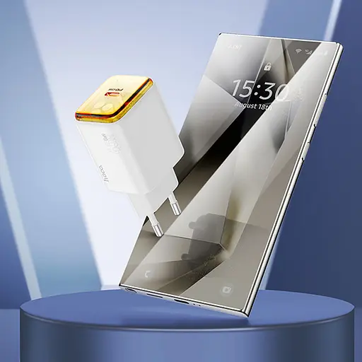 МЗП Hoco N54 Monsoon PD45W (1USB-C) White - фото 3