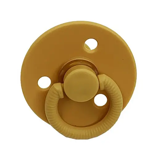 Детская пустышка латексная Mega Zayka MGZ-0525-3 круглая - фото 1