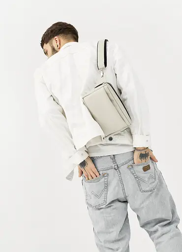 Мужская сумка бананка Sambag HARVI 24 × 16 × 6 см (88213030m) - фото 4