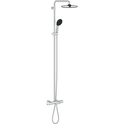 Душова система термостатична Grohe QuickFix Vitalio Start System 250 26988001, Хром - фото 1