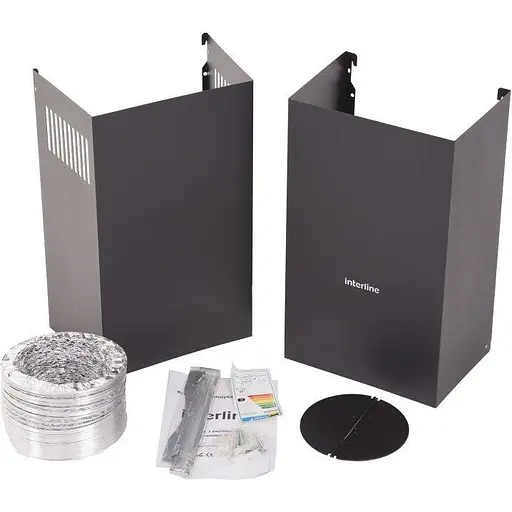 Наклонная вытяжка Interline ALTEA BK A 60 PB/GL/A - фото 8