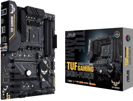 Материнская плата Asus B450 Plus II TUF Gaming Socket AM4 (TUF GAMING B450 Plus II) Б/У - фото 1