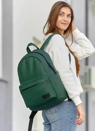 Женский рюкзак Sambag Zard LST зеленый 46 х 28 х 13 см (25018007) - фото 1
