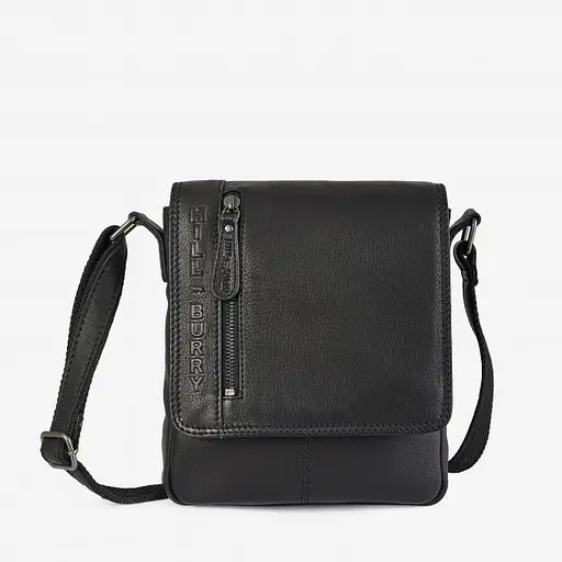 Чоловіча шкіряна сумка Hill&Burry 22х19х4 см sum0026492 - фото 1