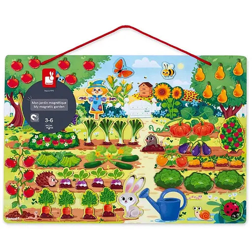 Janod Магнітний набір - Сад