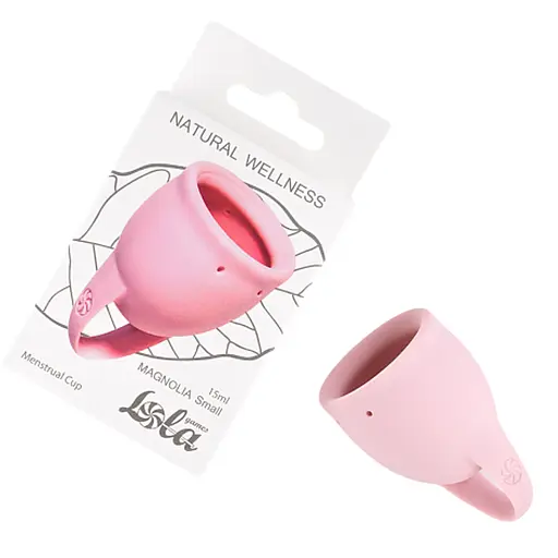 Менструальна чаша Lola Games Natural Wellness Magnolia 15 мл (рожевий) - фото 8