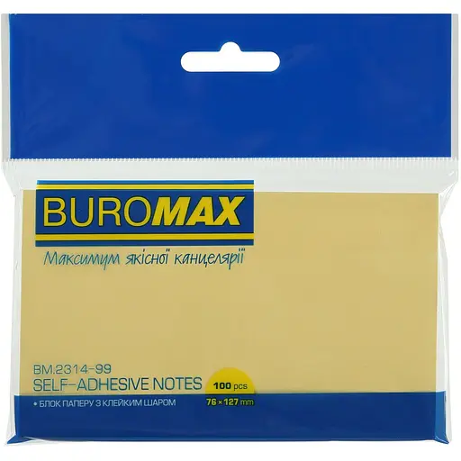 Блок бумаги для заметок Buromax Pastel с клейким слоем 76х127 мм 100 листов в ассортименте (BM.2314-99) - фото 4