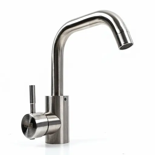 Змішувач для кухні Platinum LN34 (2055) нержавіюча сталь - фото 1