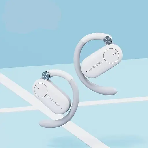 Бездротові кісткові навушники Langsdom TS-12 Pro білий - фото 2