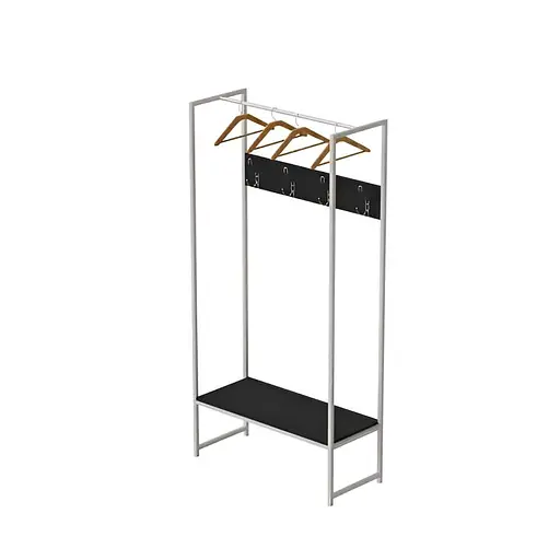 Вішалка модульна підлогова Треліс 12 180x90x38 білий ДСП Сосна Кембра 16мм FRD-104318