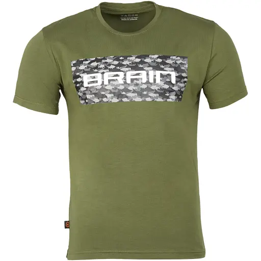 Футболка Brain 2022 S Khaki