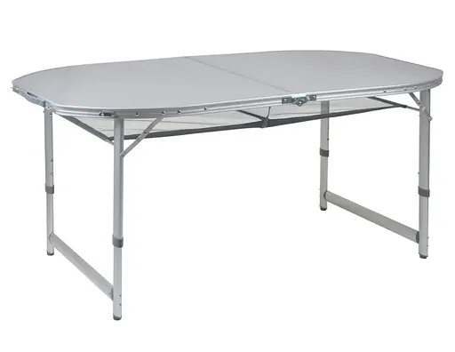 Стол Bo-Camp Premium Oval 150x80 cm Grey (1404405) - фото 1