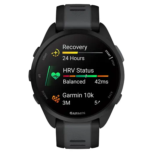 Смарт-годинник Garmin Forerunner 165 Music, Black/Slate Grey, GPS (010-02863-30) - фото 5