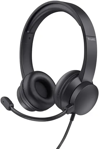 Гарнитура Ayda, USB-A, черная Trust teh0013116 - фото 1