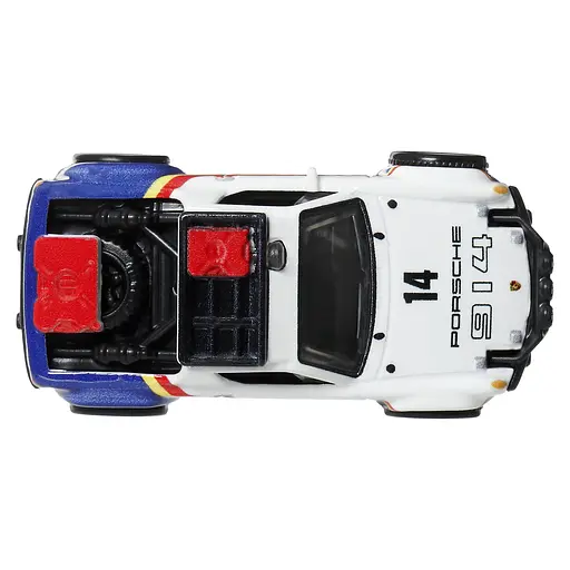 Коллекционная машинка Hot Wheels Premium Car Culture Porsche 914 Safari (JKF22) - фото 5