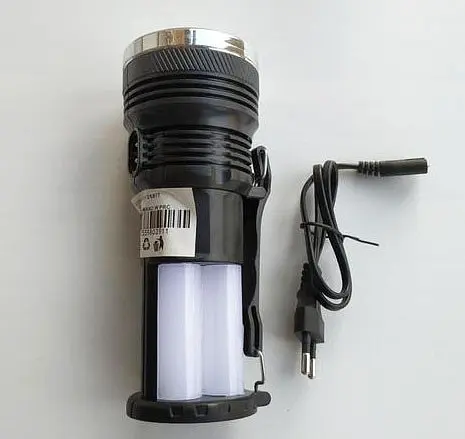 Светодиодный аккумуляторный фонарь Yajia YJ-2881T прожектор переносной фонарь для охраны - фото 7