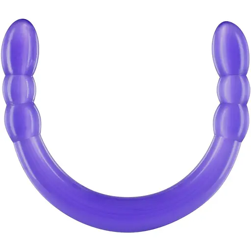 Двухсторонний фаллоимитатор ToyJoy Double Digger 45 см фиолетовый