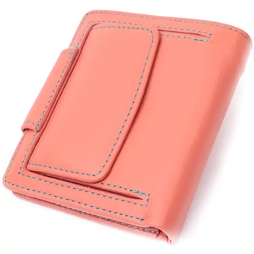 Кожаный женский кошелек ST Leather 10х11.3х1.5 см acs0028370 - фото 2