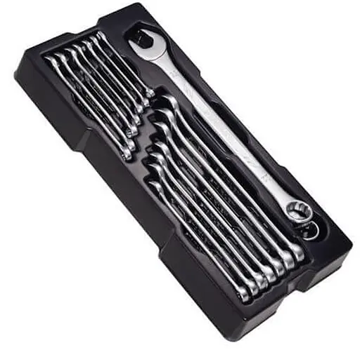 Набір ключів комбінованих Stanley MaxiDrive з ложементом 16 шт (STMT1-74178) - фото 1