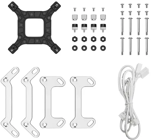 СВО Deepcool LT240 ARGB White (R-LT240-WHAMNC-G-1) - фото 5