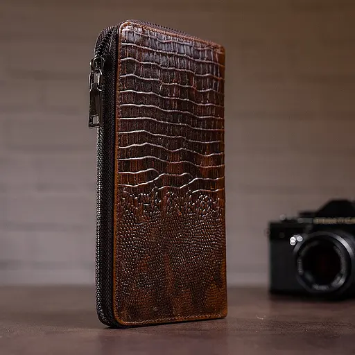 Чоловічий шкіряний клатч Vintage 20х10,5х2 см sum0012744 - фото 4