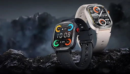 Умные часы Xiaomi Haylou Iron Neo (LS28) серебристые - фото 2