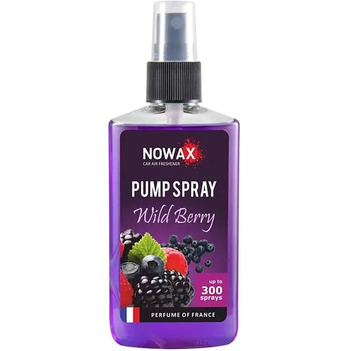 Ароматизатор дика ягода Nowax Pump Spray Wild Berry 75 мл - фото 1