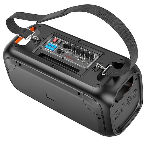 Акустика-караоке Hoco Bs54 Party wireless dual mic outdoor 2 мікрофони - фото 8