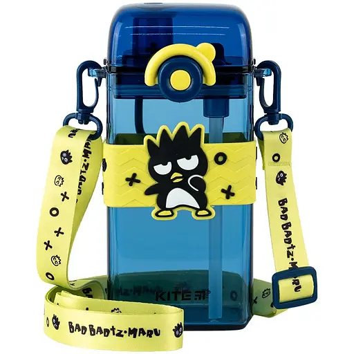 Пляшечка для води Kite HK-2 Bad Badtz-Maru 500 мл синя (HK24-1203-2)
