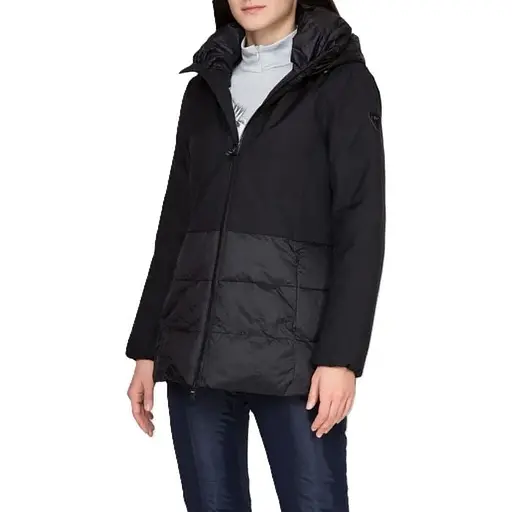 Пальто CMP Woman Jacket Fix Hood Black XXS (1097-39K2856-38UD 34) - фото 2