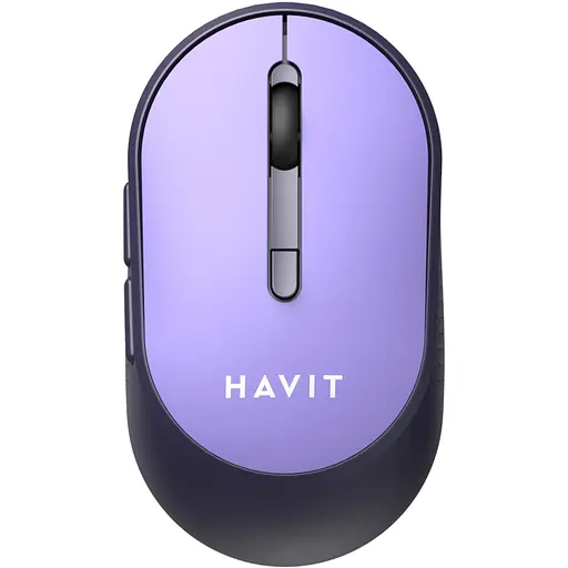 Мишка Havit HV-MS78GT Wireless Black-Purple (6939119041229)