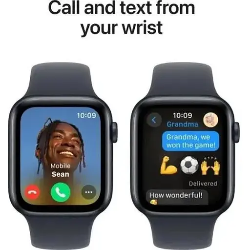 Смарт-годинник Apple Watch SE 2 GPS 40mm Midnight Alu. Case w. Midnight Sport Band - S/M (MXE73) - фото 4