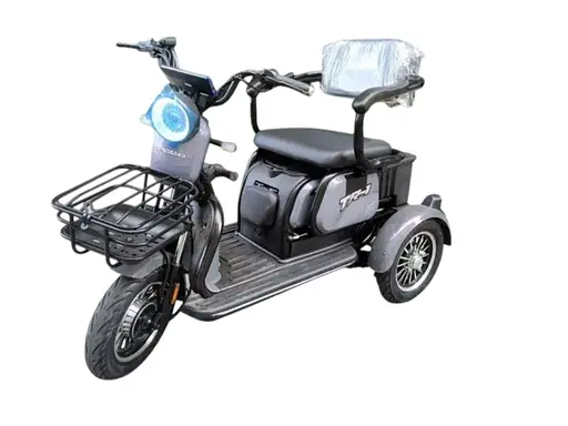 Електроскутер Триколісний Crosser TR1 (600W, 72V, 20Ah) Сірий