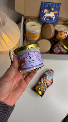 Свічка Бавовняна ковдра 130 мл, 15 год 130 мл - фото 3