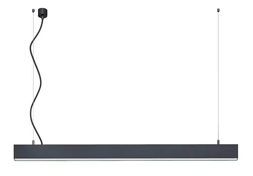 Світильник підвісний KLOODI KD-KLP3570 600 24W 3K BK - фото 1