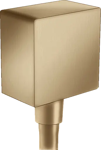 Шланговое під'єднання Hansgrohe Fixfit 26455140 шліфована бронза - фото 1