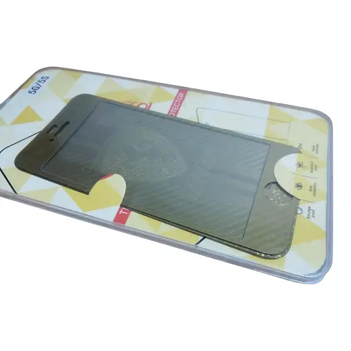 Защитное стекло для iPhone 5/5S переднее + заднее золотистое - фото 1