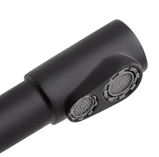 Змішувач для кухні Wezer з підлкюченням до фільтру PRO4C-02-BLACK - фото 5