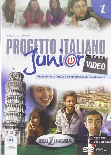 Progetto Italiano Junior 1 Video DVD